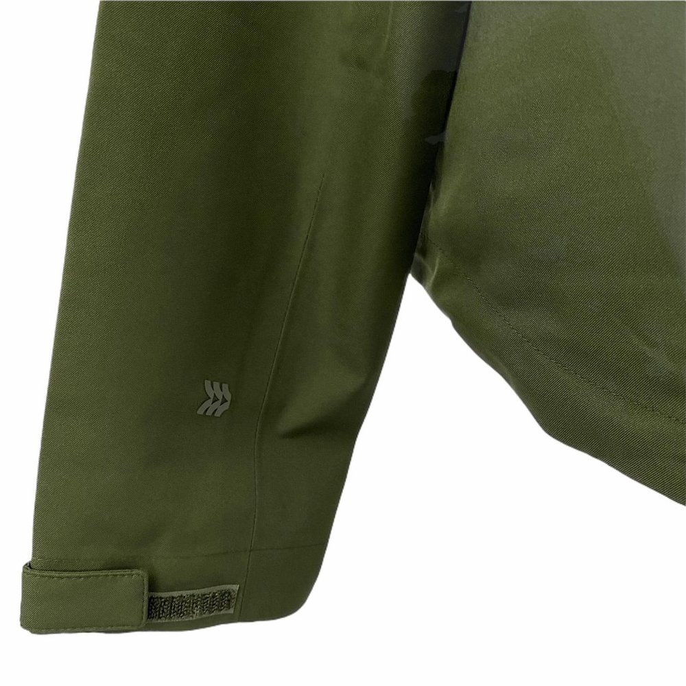 All in Motion Waterproof Rain Jacket Hooded Green Men's Small or XXL - Picture 6 of 11